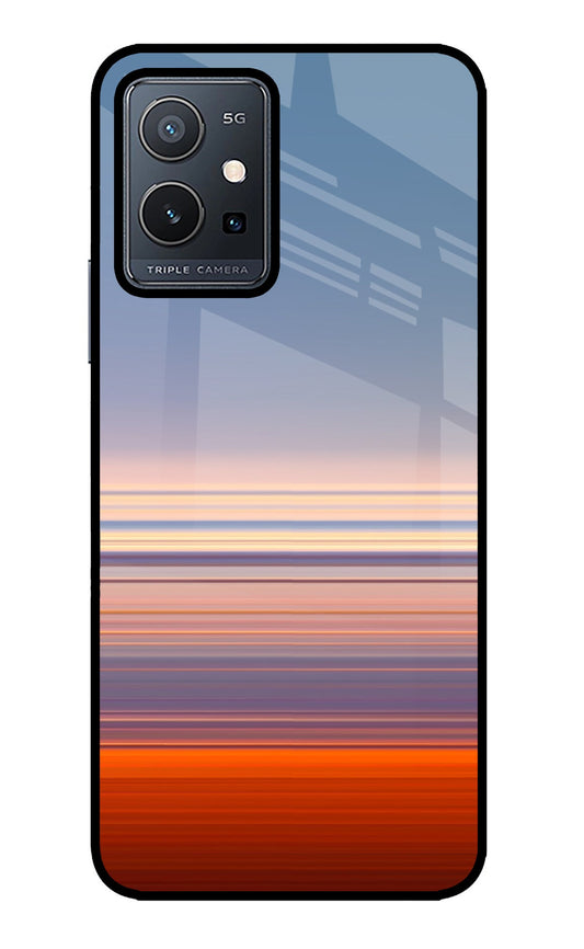 Morning Colors Vivo Y75 5G/Vivo T1 5G Glass Case