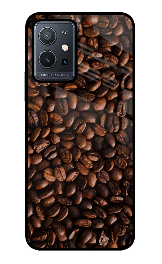 Coffee Beans Vivo Y75 5G/Vivo T1 5G Glass Case