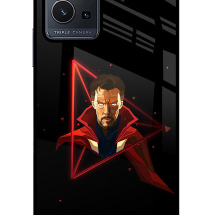 Doctor Ordinary Vivo Y75 5G/Vivo T1 5G Glass Case Back Cover by Casekaro