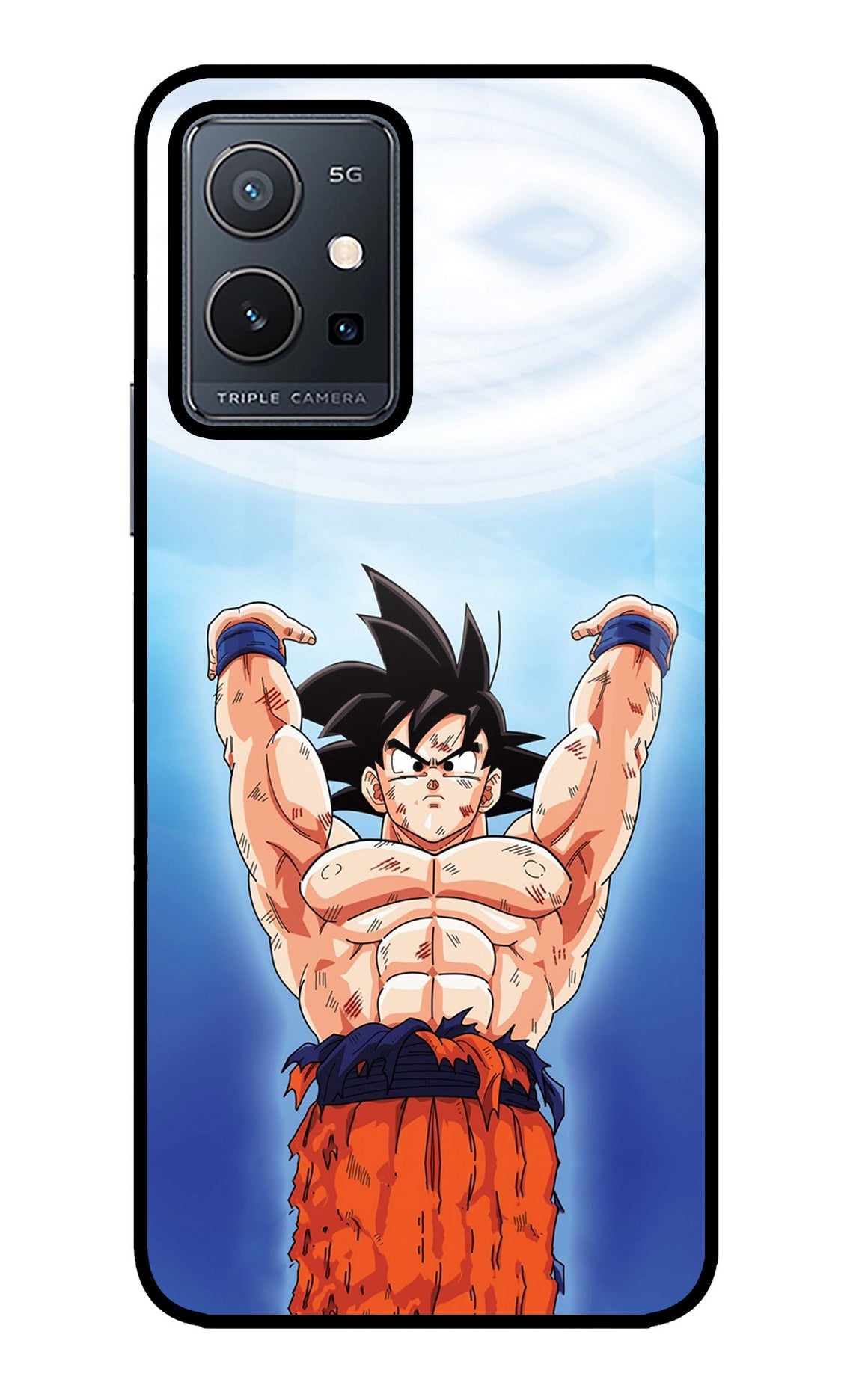 Goku Power Vivo Y75 5G/Vivo T1 5G Back Cover