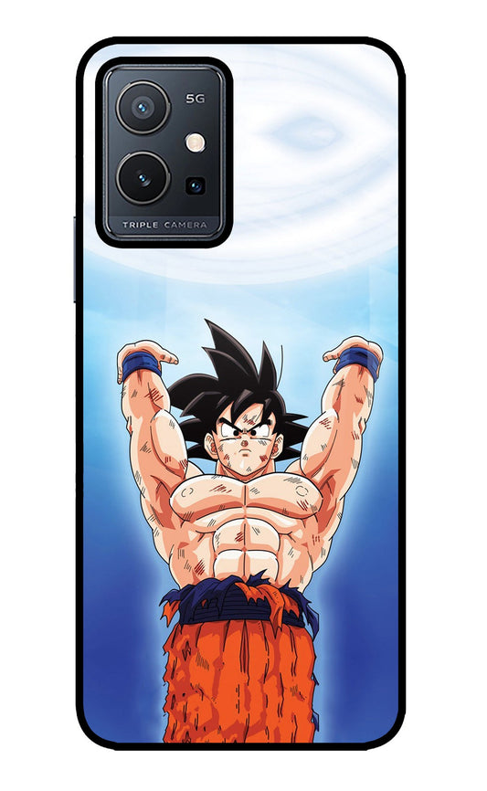 Goku Power Vivo Y75 5G/Vivo T1 5G Glass Case