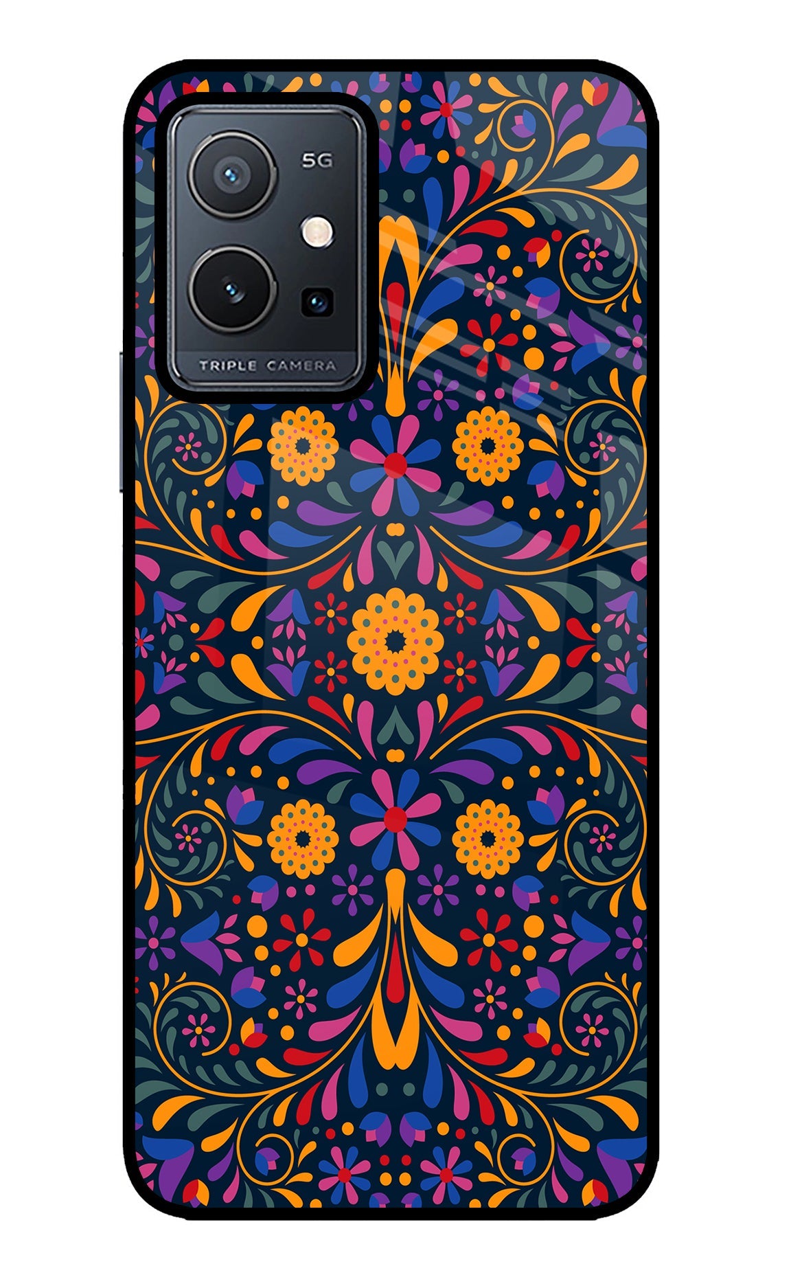 Mexican Art Vivo Y75 5G/Vivo T1 5G Back Cover