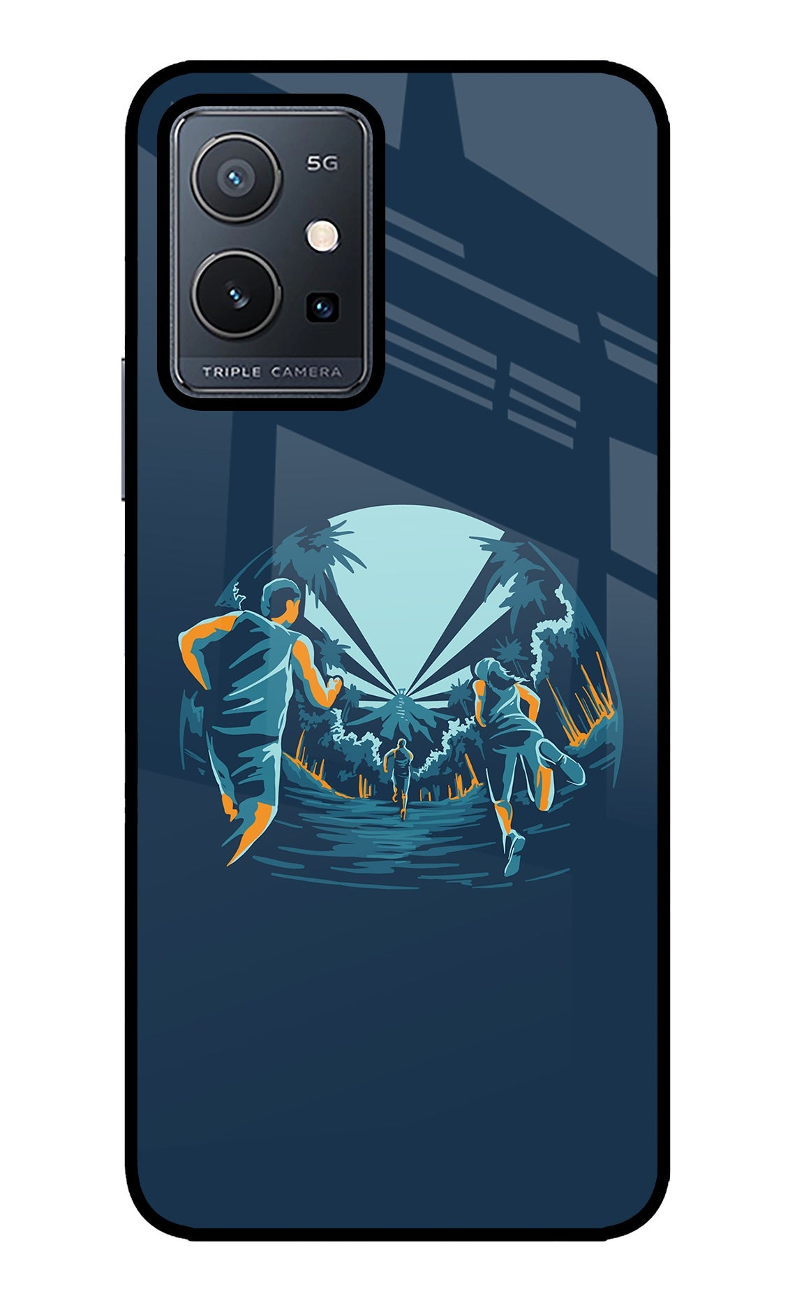 Team Run Vivo Y75 5G/Vivo T1 5G Back Cover