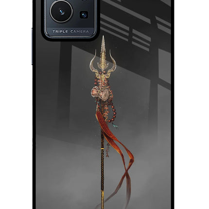 Shiv Trishul Vivo Y75 5G/Vivo T1 5G Glass Case