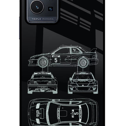 WRC'99 Vivo Y75 5G/Vivo T1 5G Glass Case