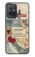 Cancer Zodiac Vivo Y75 5G/Vivo T1 5G Glass Case
