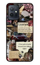 Taurus Zodiac Vivo Y75 5G/Vivo T1 5G Glass Case