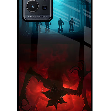 Ordinary Things Downside Up Vivo Y75 5G/Vivo T1 5G Glass Case Back Cover by Casekaro