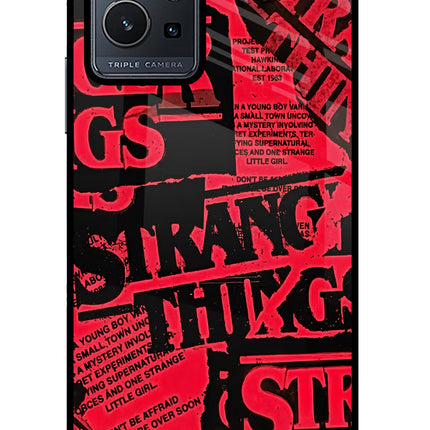 Ordinary Things Vivo Y75 5G/Vivo T1 5G Glass Case Back Cover by Casekaro