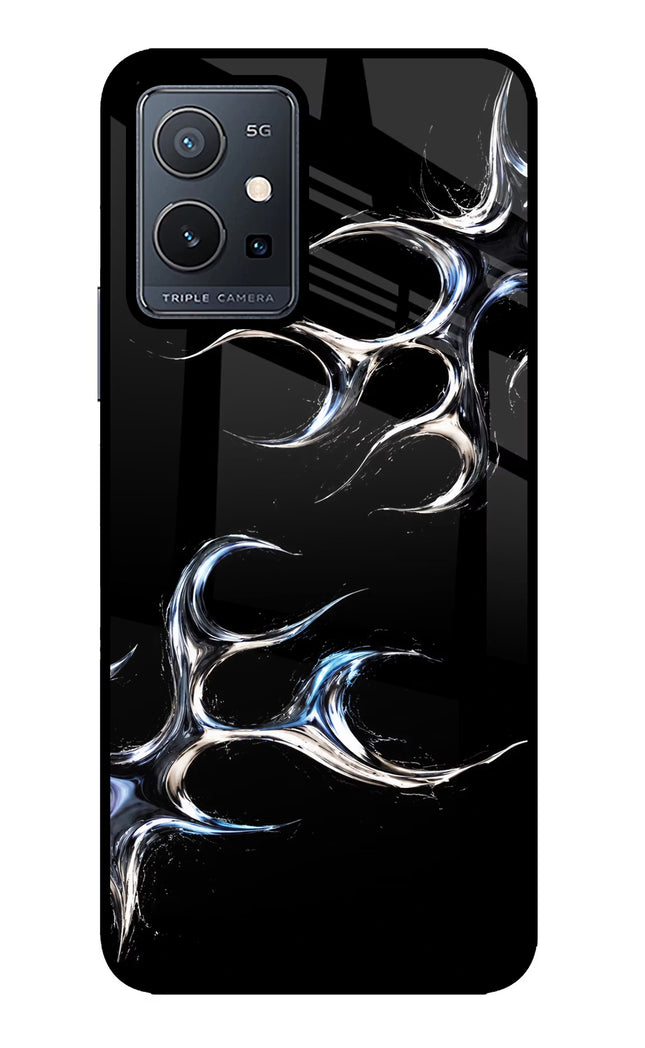 Chrome Tribal Vivo Y75 5G/Vivo T1 5G Glass Case