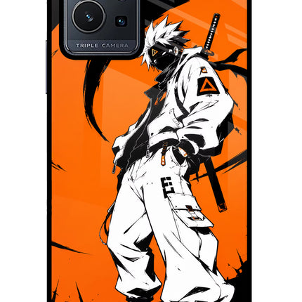 Street Samurai  Vivo Y75 5G/Vivo T1 5G Glass Case