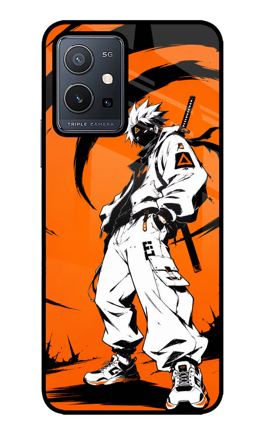 Street Samurai  Vivo Y75 5G/Vivo T1 5G Glass Case