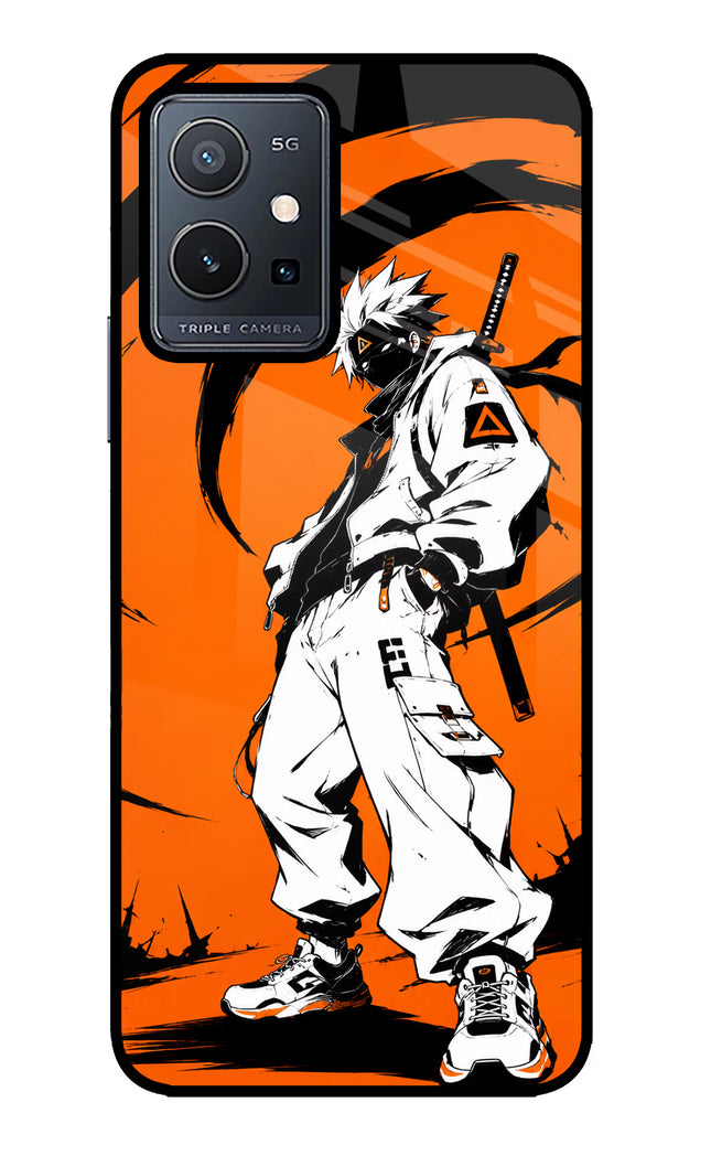 Street Samurai  Vivo Y75 5G/Vivo T1 5G Glass Case