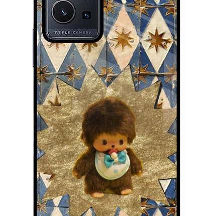 Woodooo Vivo Y75 5G/Vivo T1 5G Glass Case Back Cover by Casekaro