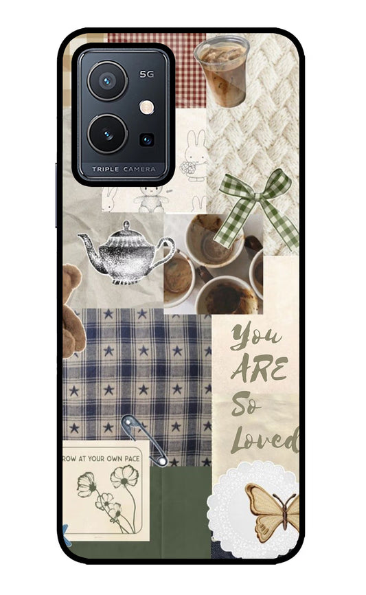 Cookie Vivo Y75 5G/Vivo T1 5G Glass Case