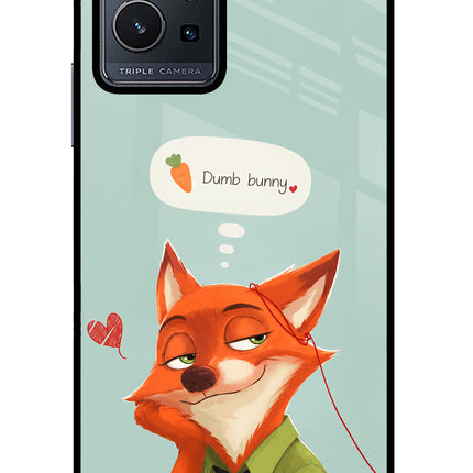 Nick Charm Vivo Y75 5G/Vivo T1 5G Glass Case