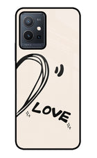 Soul Line Vivo Y75 5G/Vivo T1 5G Glass Case