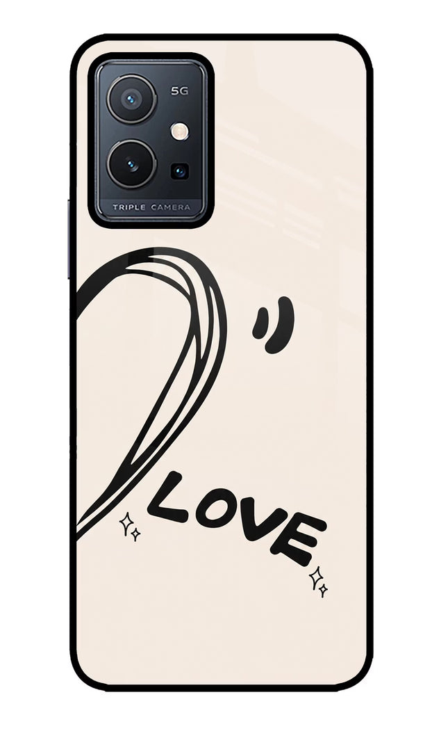 Soul Line Vivo Y75 5G/Vivo T1 5G Glass Case