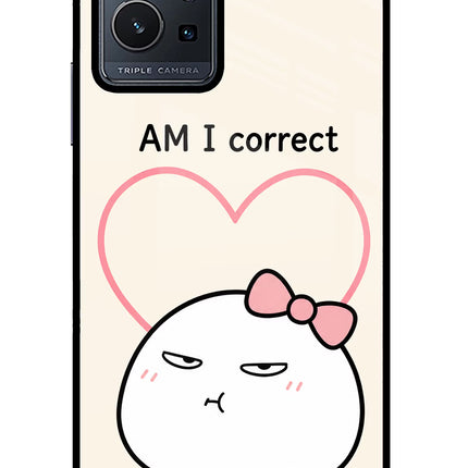 Always Right Vivo Y75 5G/Vivo T1 5G Glass Case