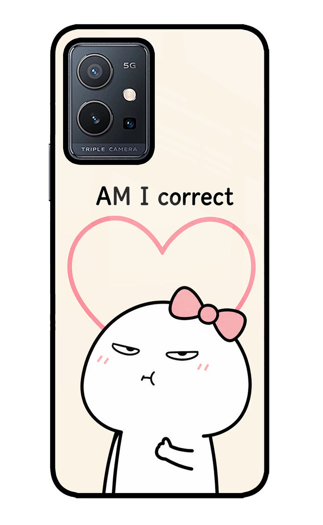 Always Right Vivo Y75 5G/Vivo T1 5G Glass Case