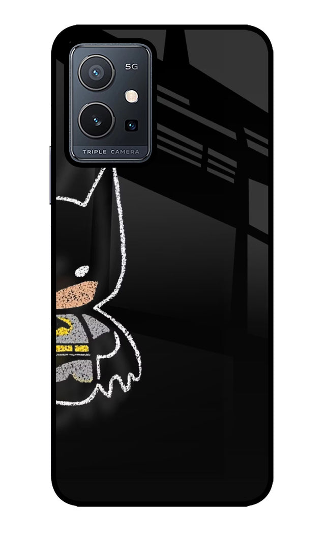 Bat Kitty Vivo Y75 5G/Vivo T1 5G Glass Case