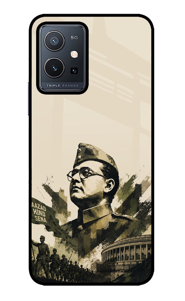 Netaji Rising Vivo Y75 5G/Vivo T1 5G Glass Case