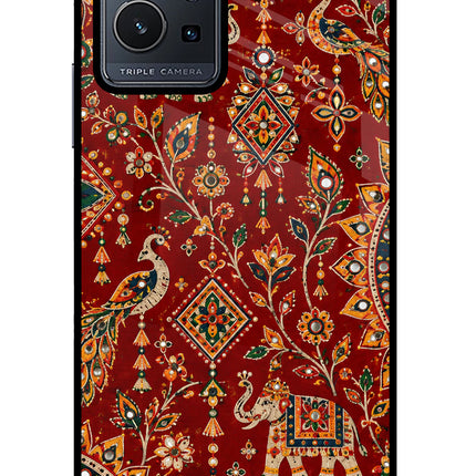 Laal Riwaaz Vivo Y75 5G/Vivo T1 5G Glass Case