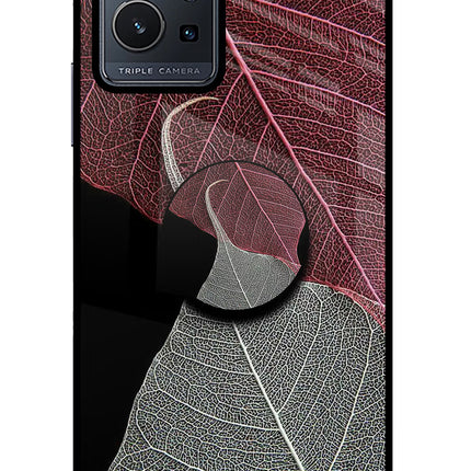 Leaf Pattern Vivo Y75 5G/Vivo T1 5G Pop Case by Casekaro