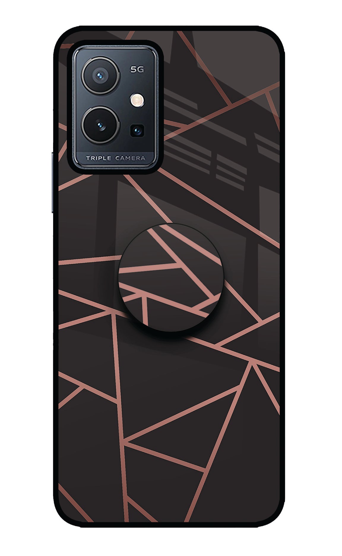 Geometric Pattern Vivo Y75 5G/Vivo T1 5G Pop Case