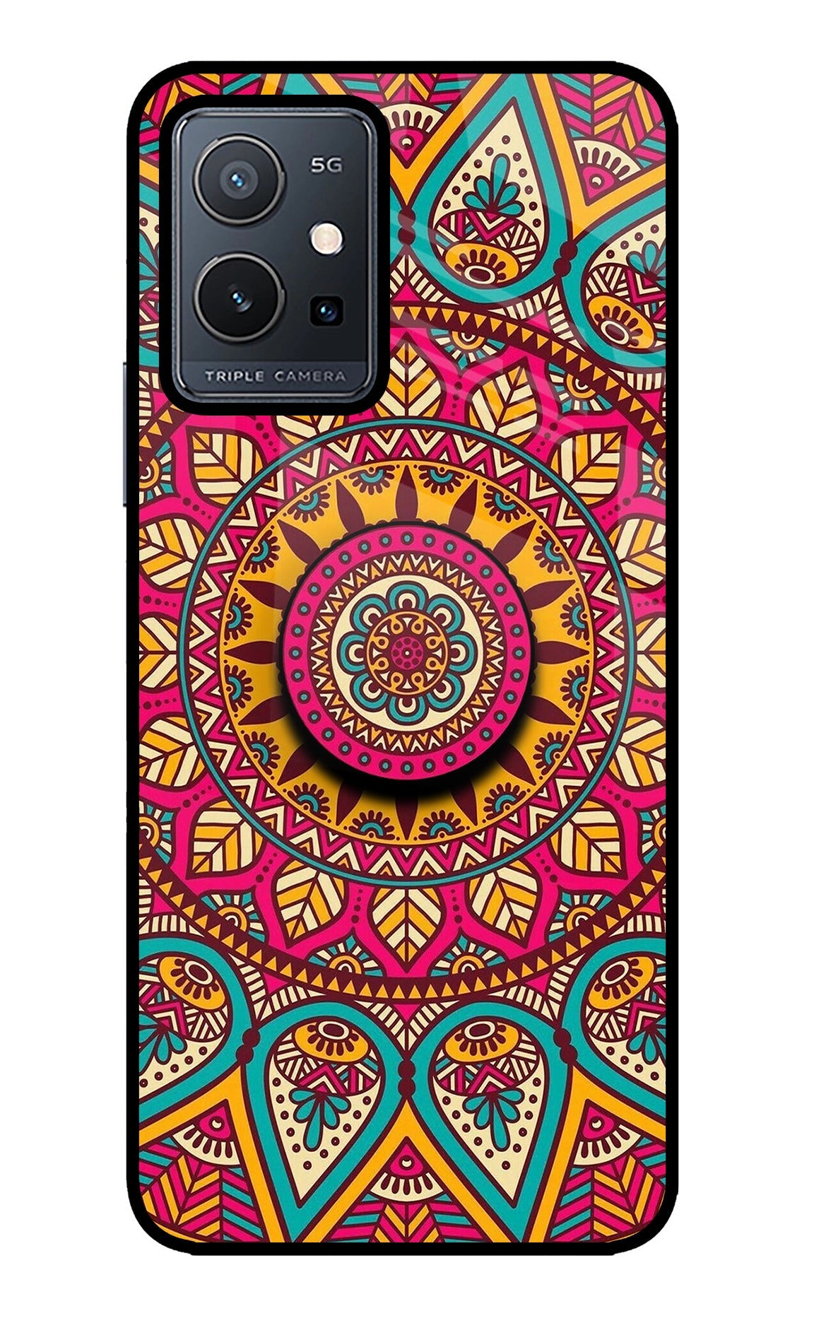 Mandala Vivo Y75 5G/Vivo T1 5G Pop Case