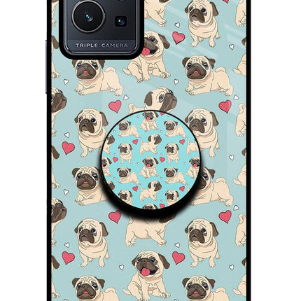 Pug Dog Vivo Y75 5G/Vivo T1 5G Pop Case by Casekaro