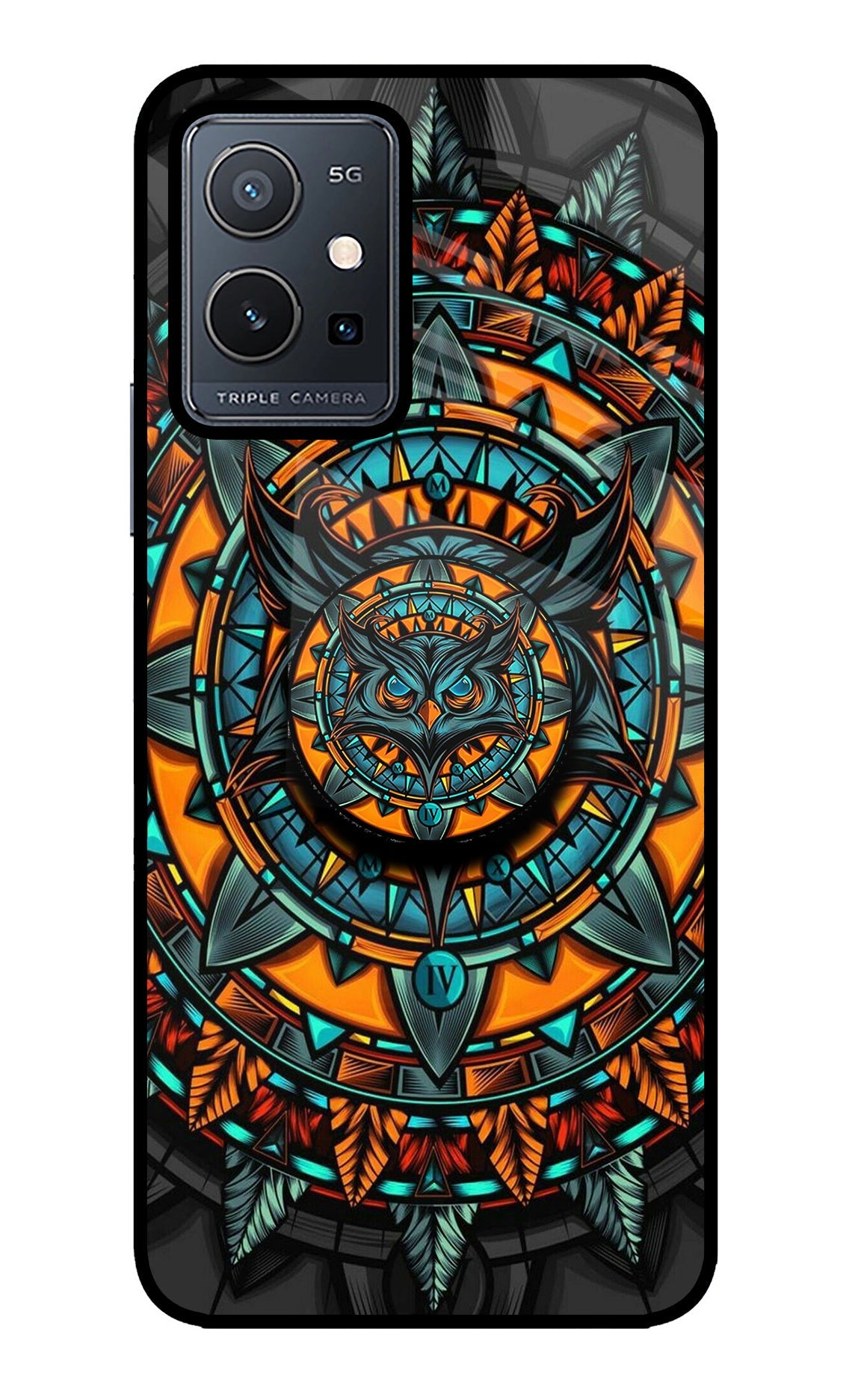 Angry Owl Vivo Y75 5G/Vivo T1 5G Pop Case