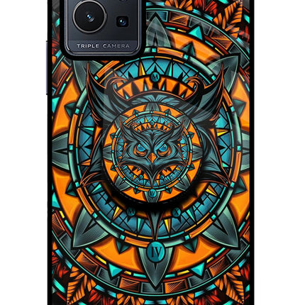 Angry Owl Vivo Y75 5G/Vivo T1 5G Pop Case by Casekaro
