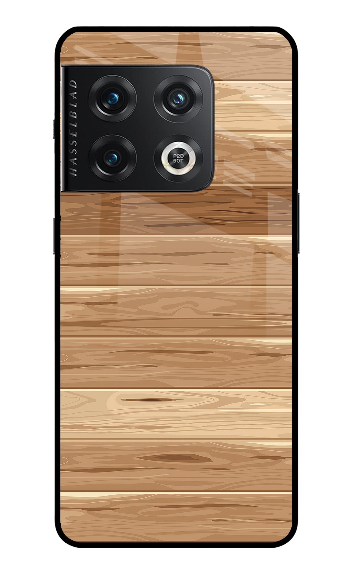 Wooden Vector OnePlus 10 Pro 5G Glass Case