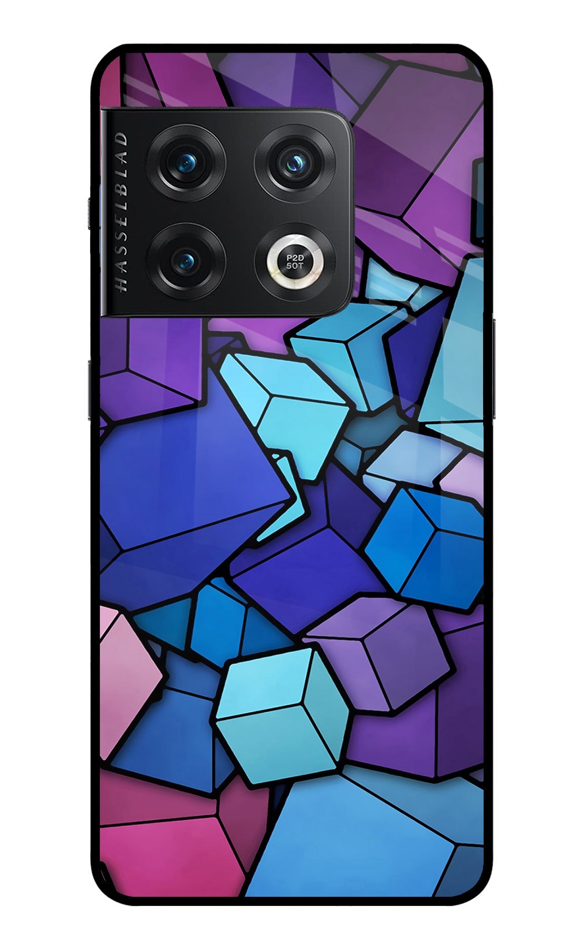 Cubic Abstract OnePlus 10 Pro 5G Back Cover