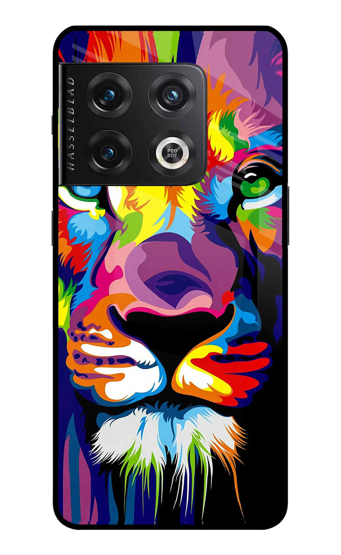 Lion OnePlus 10 Pro 5G Glass Case Back Cover by Casekaro