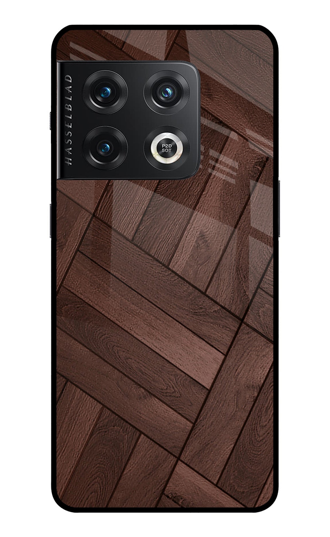 Wooden Texture Design OnePlus 10 Pro 5G Glass Case