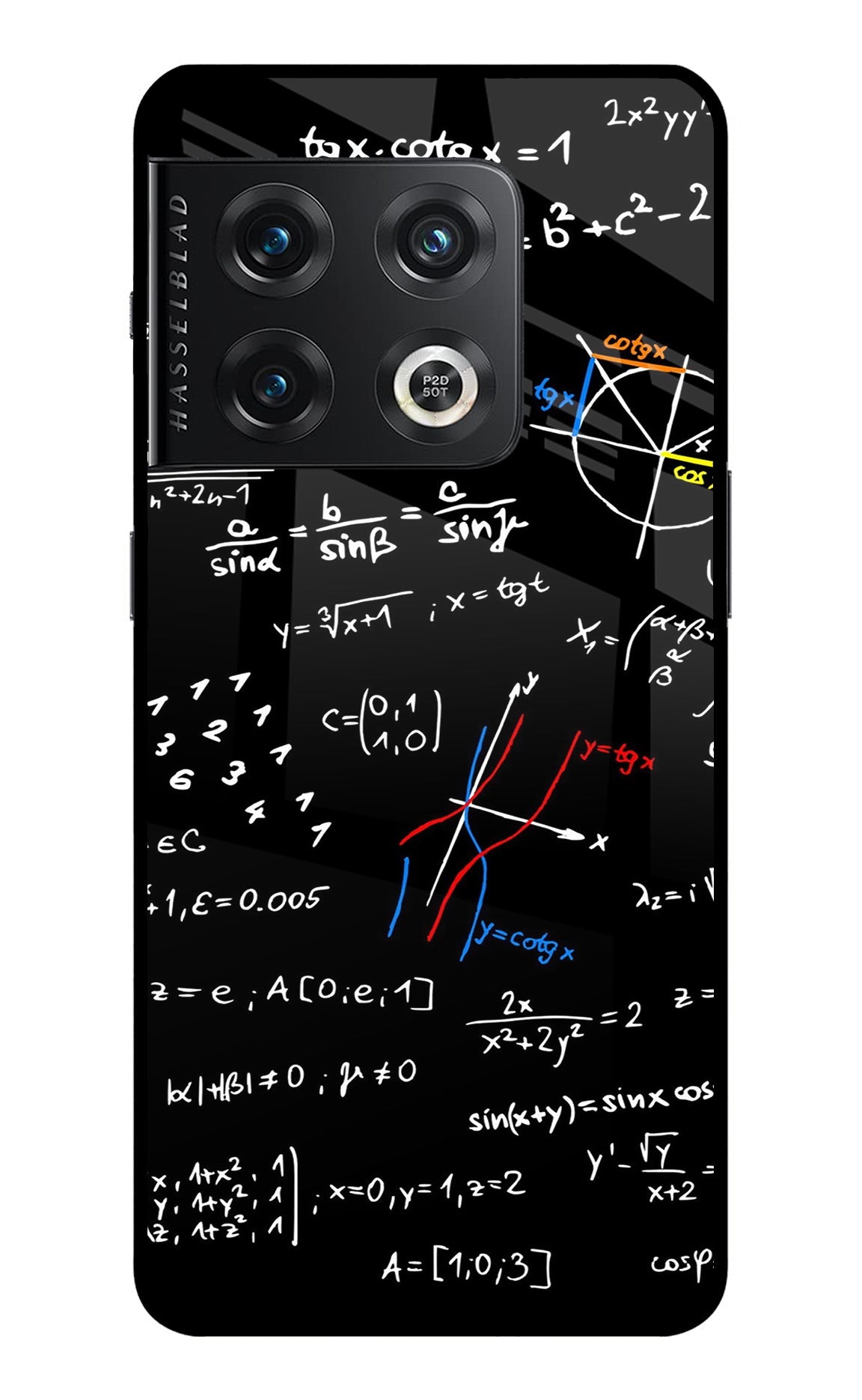 Mathematics Formula OnePlus 10 Pro 5G Glass Case