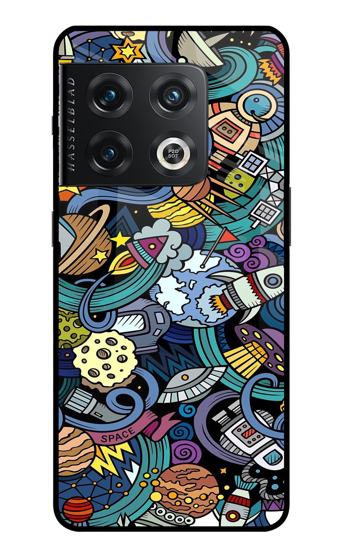 Space Abstract OnePlus 10 Pro 5G Back Cover