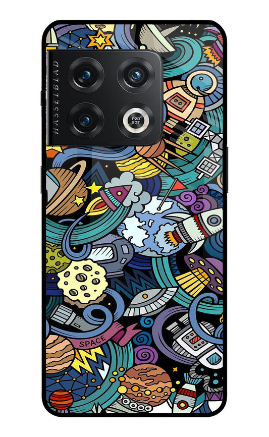 Space Abstract OnePlus 10 Pro 5G Glass Case