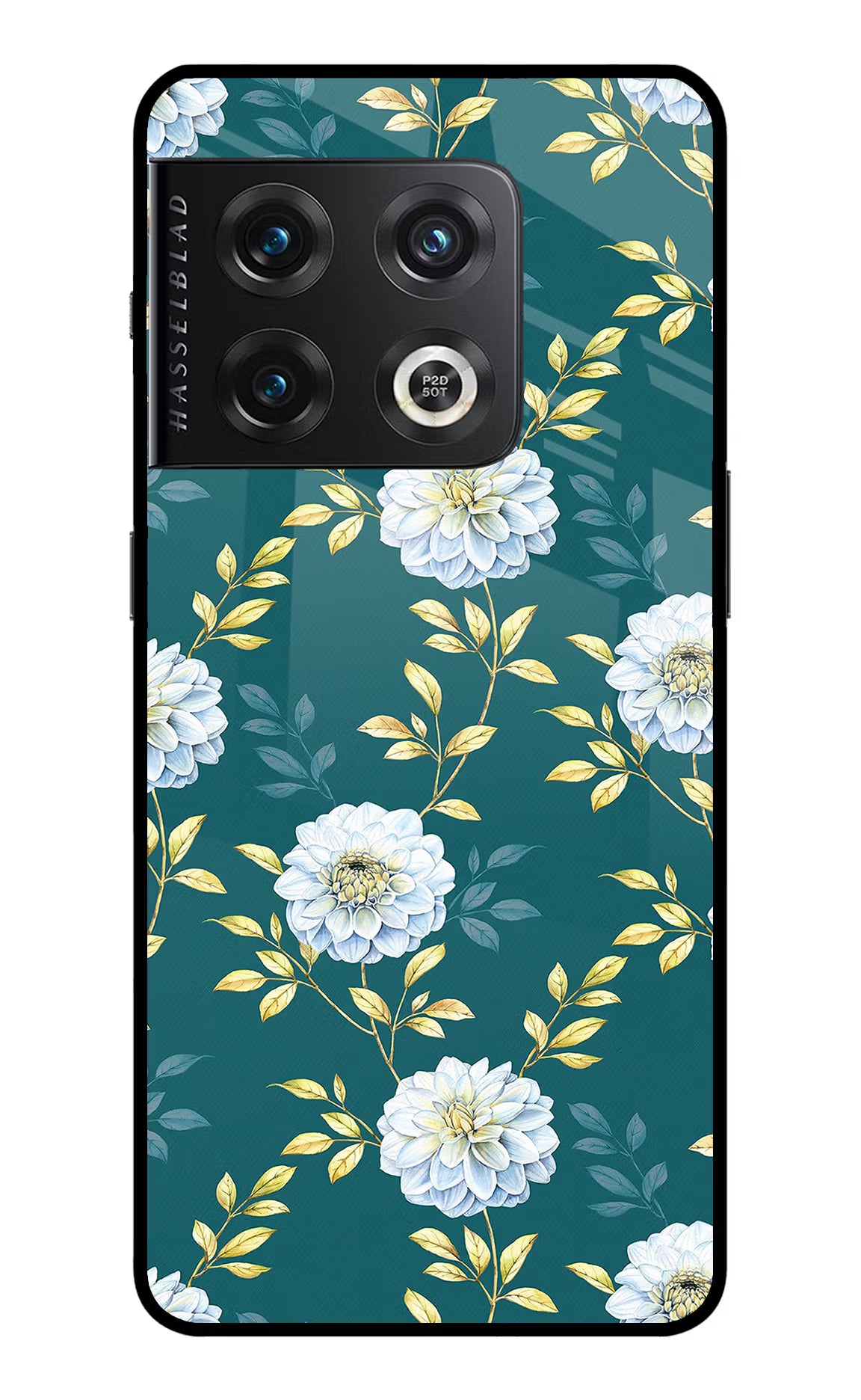 Flowers OnePlus 10 Pro 5G Glass Case Back Cover by Casekaro