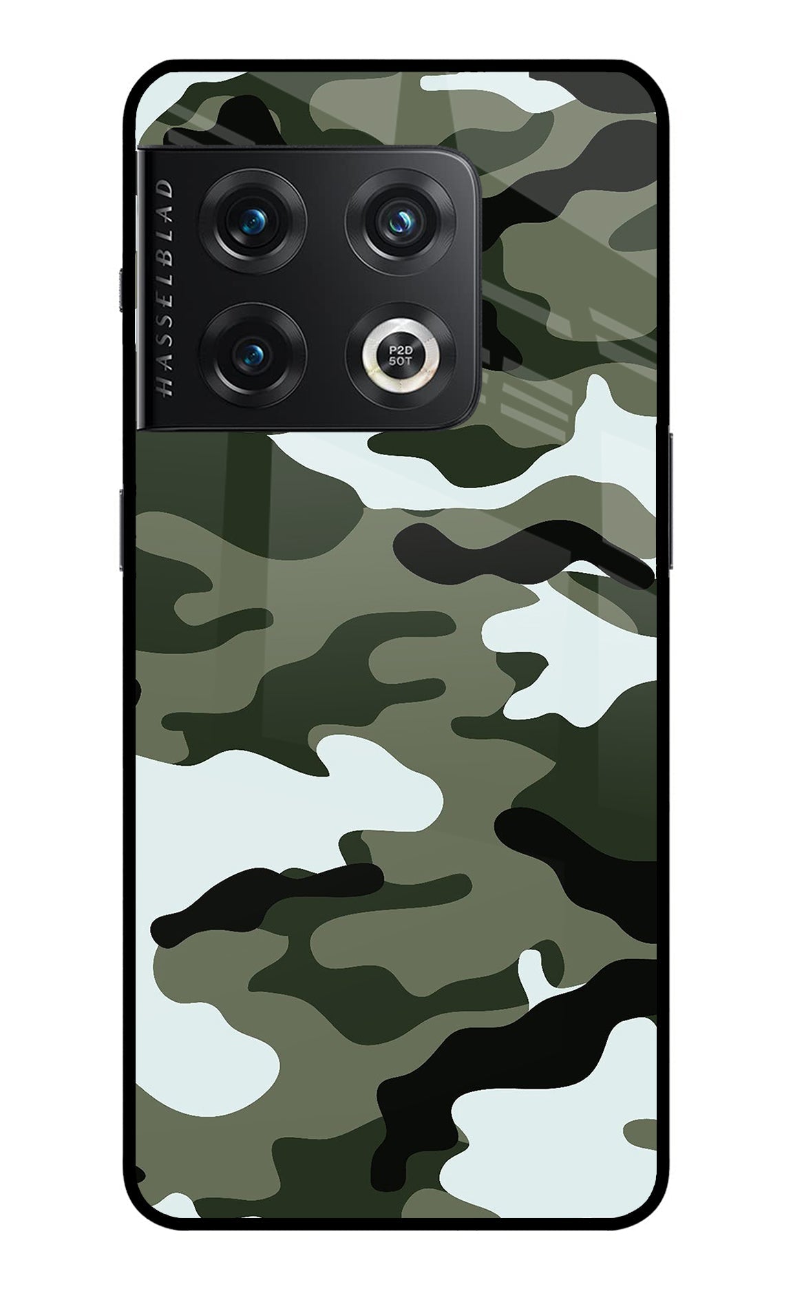 Camouflage OnePlus 10 Pro 5G Glass Case