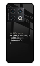 Life Motto Code OnePlus 10 Pro 5G Glass Case