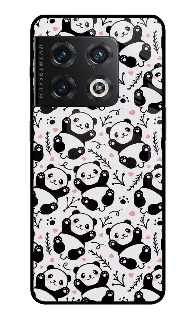 Cute Panda OnePlus 10 Pro 5G Glass Case