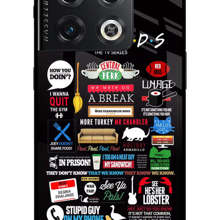 FRIENDS OnePlus 10 Pro 5G Glass Case