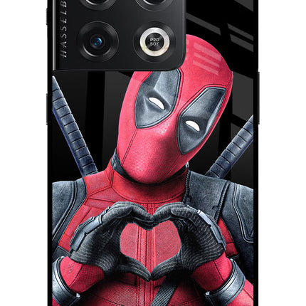 Deadpool OnePlus 10 Pro 5G Glass Case