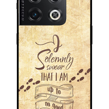 I Solemnly swear that i up to no good OnePlus 10 Pro 5G Glass Case