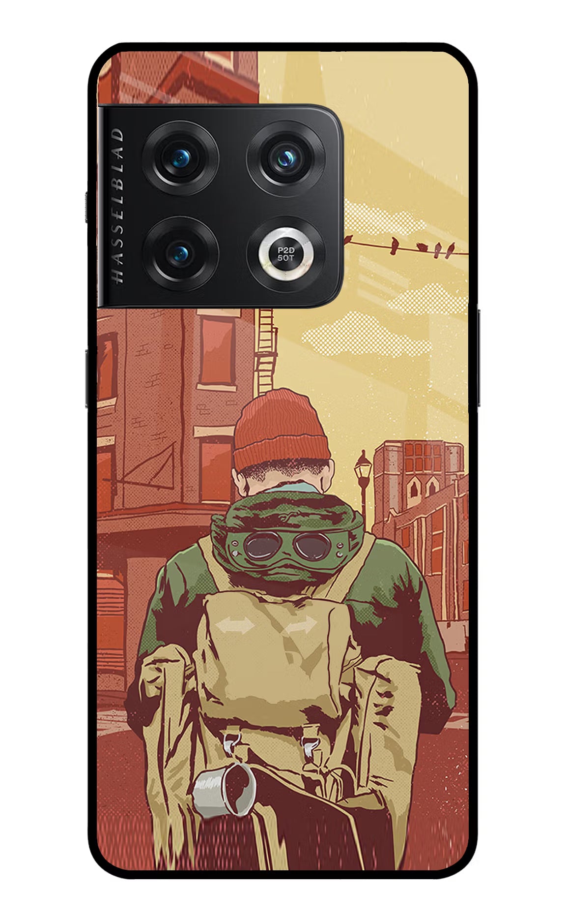 Adventurous OnePlus 10 Pro 5G Glass Case Back Cover by Casekaro