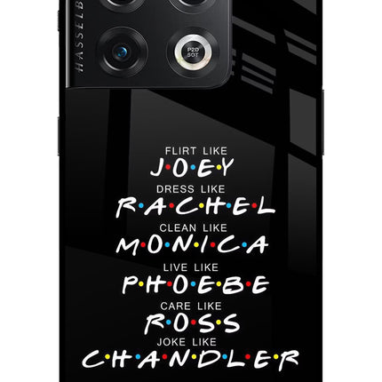 FRIENDS Character OnePlus 10 Pro 5G Glass Case