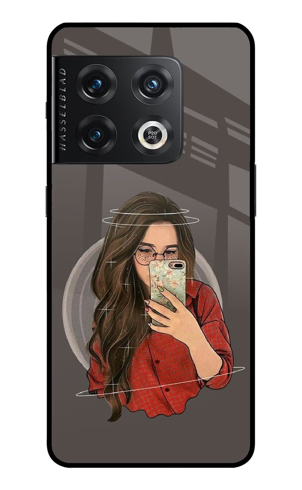 Selfie Queen OnePlus 10 Pro 5G Glass Case Back Cover by Casekaro